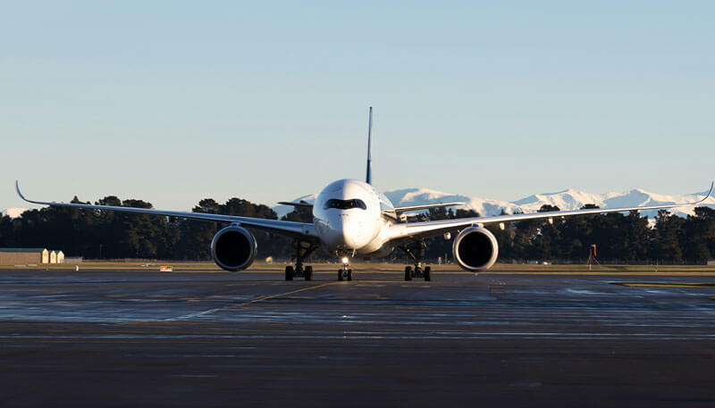 An aircraft on ground awaiting rescue from Dela World Charter.